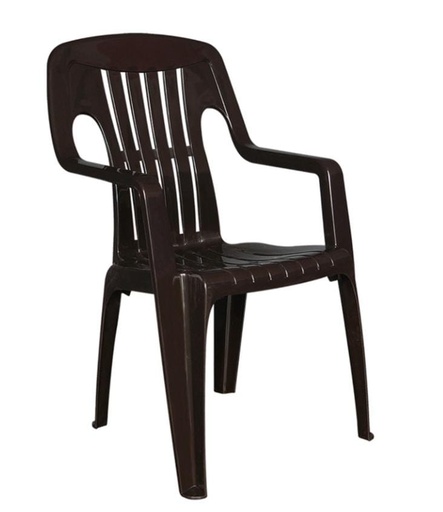 Silla Plástico Princesa Café Alica 