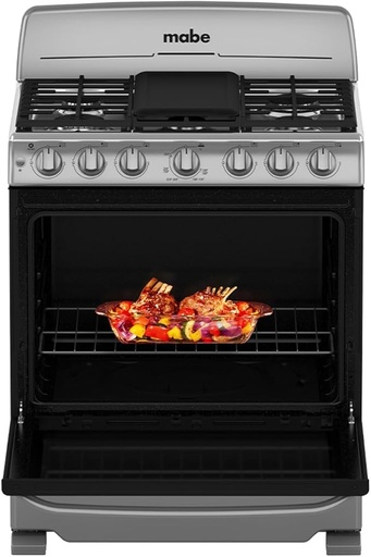 Estufa Mabe 30" Parrilla Gruesa C/Comal  EM7654BFIS2