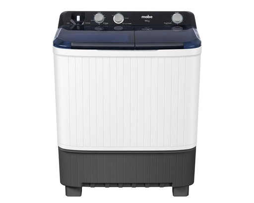 Lavadora Mabe 11kg 2T Plástico LMDX1123HBAB0