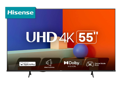 Pantalla Hisense 55" 4k 55A6N