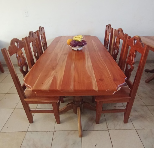 Comedor Granadillo 6 Sillas 