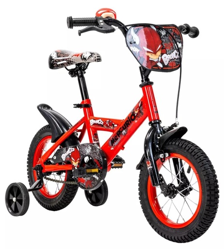 Bicicleta R/12 Bronco Mercurio Salpicadera C/Ruedas