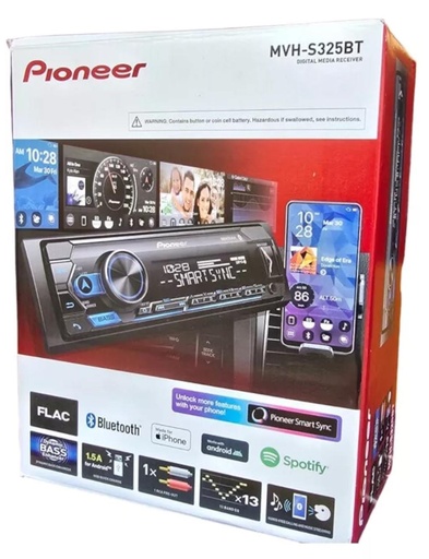 Autoesterio Pioneer MVH-S325BT