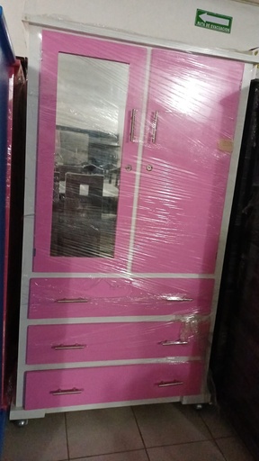 Ropero Individual Azul / Rosado 