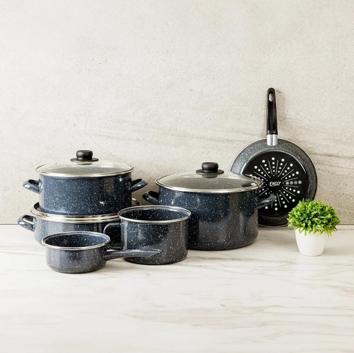 Batería De Cosina 9 Pzas Victoria Ekco #712185