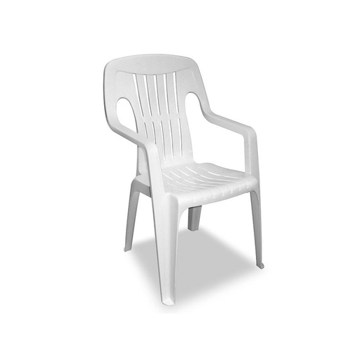 Silla Plástico Princesa Blanco Alica